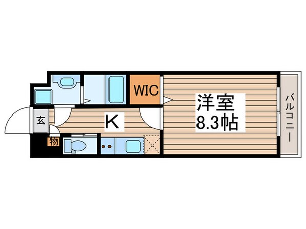 S-FORT堀田通の物件間取画像